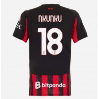 AC Milan Christopher Nkunku #18 Domáci Ženy futbalový dres 2025-26 Krátky Rukáv